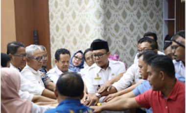 Wakil Bupati dr. Ardito Wijaya Pimpin Rapat Persiapan Pembentukan KampungTangguh Anti Narkoba