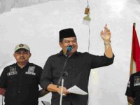 Bupati Musa Ahmad Hadiri Acara Pendadaran Terpusat PSHT Cabang Lampung Tengah