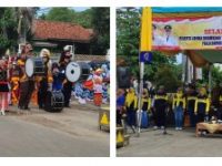 Bupati Musa Ahmad Membuka Lomba Drum Band Tingkat SD/MI, SMP/ MTs, SMA/SMK dan Umum Se-Kabupaten Lampung Tengah