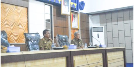 RAPAT KOORDINASI BULANAN DILINGKUNGAN PEMERINTAH KABUPATEN LAMPUNG TENGAH