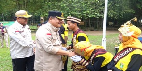 Bupati Lampung Tengah Menghadiri Acara Kegiatan Jambore Risma Kabupaten Lampung Tengah