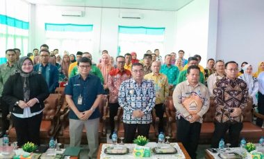 Pjs. Bupati Bobby Irawan, S.E., M.Si. Meresmikan Acara High Level Metting TP2DD Kabupaten Lampung Tengah