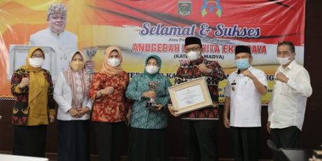 WAKIL BUPATI LAMPUNG TENGAH ARDITO WIJAYA HADIRI ACARA PUNCAK ANUGERAH PARAHITA EKAPRAYA (APE) 2021