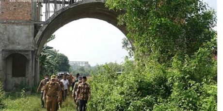 Bupati Lampung Tengah Musa Ahmad Tinjau Langsung Kondisi Bangunan Islamic Center Kabupaten Lampung Tengah