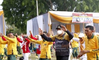 RANGKAIAN KEGIATAN BUNGA KAMPUNG HARI KEDUA DI KECAMATAN BANGUN REJO