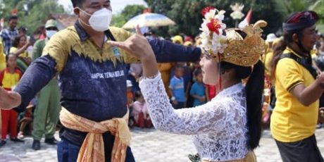 RANGKAIAN KEGIATAN BUNGA KAMPUNG HARI KEDUA DI KECAMATAN WAY SEPUTIH